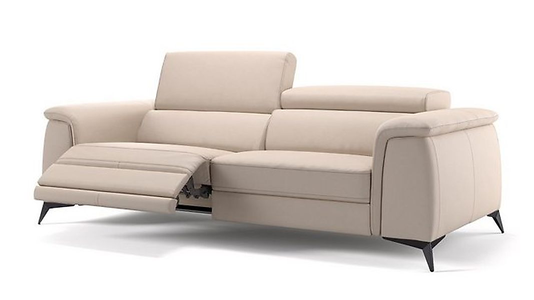 Sofanella 3-Sitzer Leder LIVORNO, Relaxcouch, Designersofa, Designer Sofa, günstig online kaufen