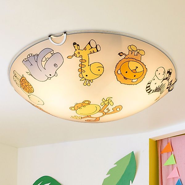 bmf-versand Deckenleuchte Kinderlampe Junge Mädchen Tiere günstig online kaufen