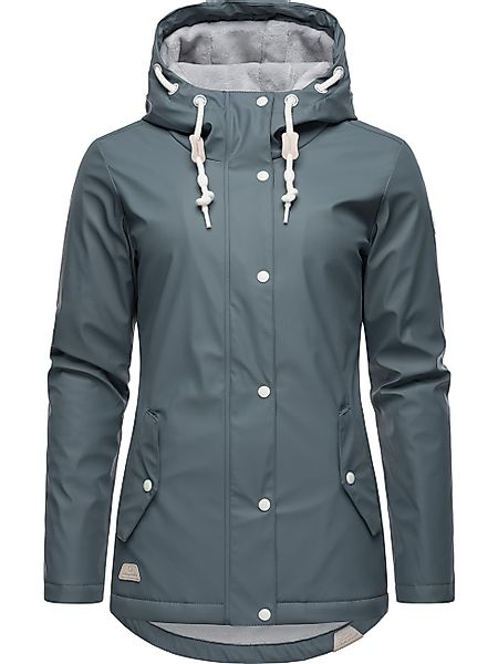 Ragwear Regenjacke "Marge", mit Kapuze, warm gefütterter Damen Winter Regen günstig online kaufen