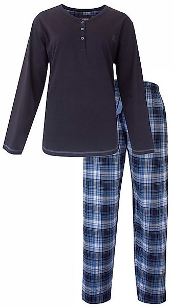 Irresistible Schlafanzug Damen Pyjama mit langem Arm (2 tlg) Baumwolle günstig online kaufen