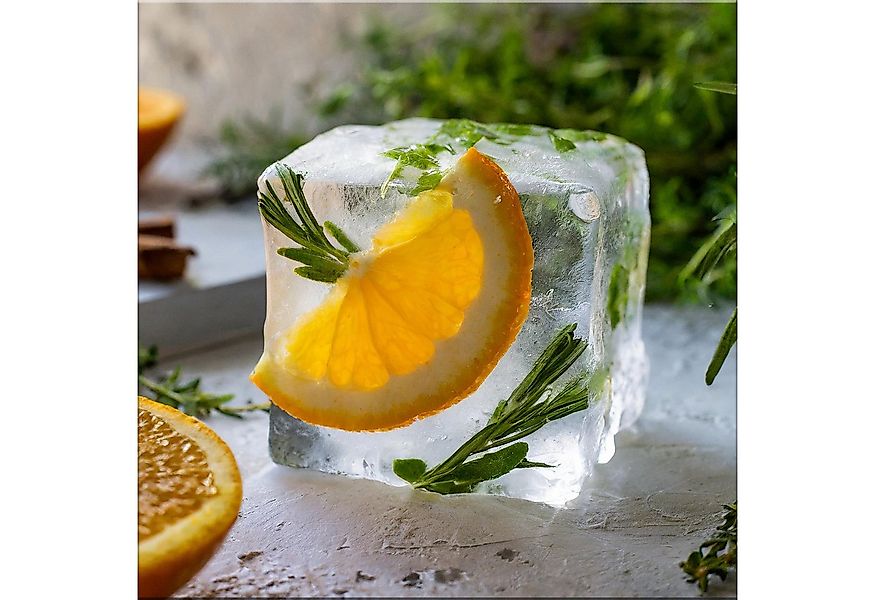 artissimo Glasbild Glasbild 30x30cm Bild Küche Küchenbild Esszimmer Cocktai günstig online kaufen