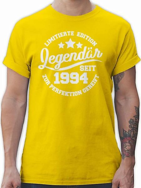 Shirtracer T-Shirt Legendär seit 1994 - weiß 30. Geburtstag günstig online kaufen