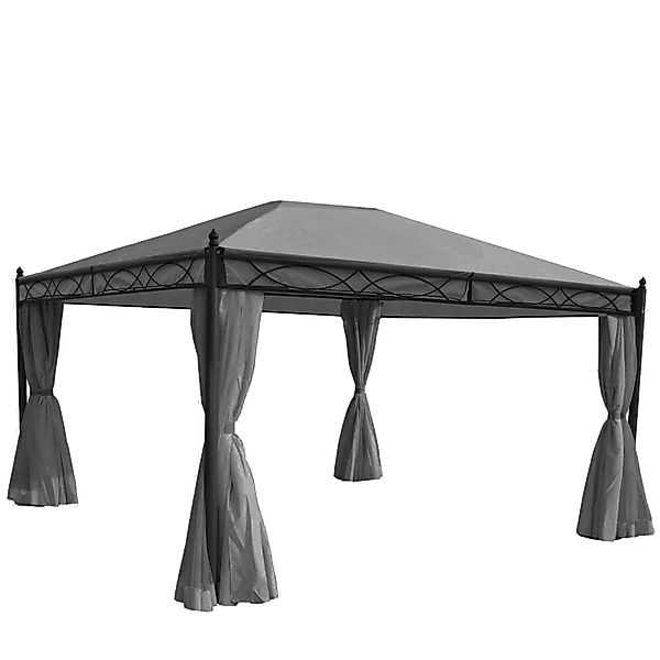 MCW Pergola Calpe Grau 4x3m günstig online kaufen