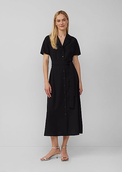 s.Oliver BLACK LABEL Maxikleid Tailliertes Maxikleid günstig online kaufen