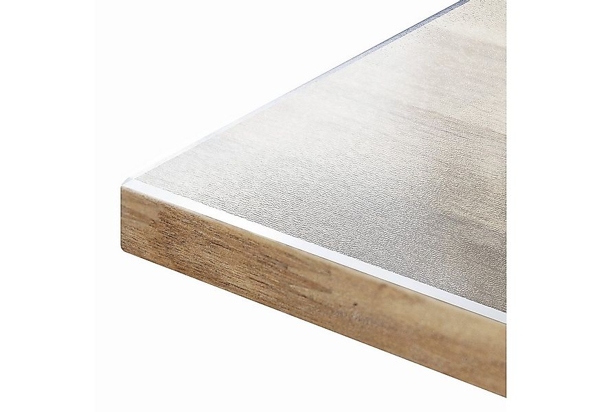 Karat Tischdecke Mattierte transparente Tischfolie mit abgeschrägter Kante günstig online kaufen