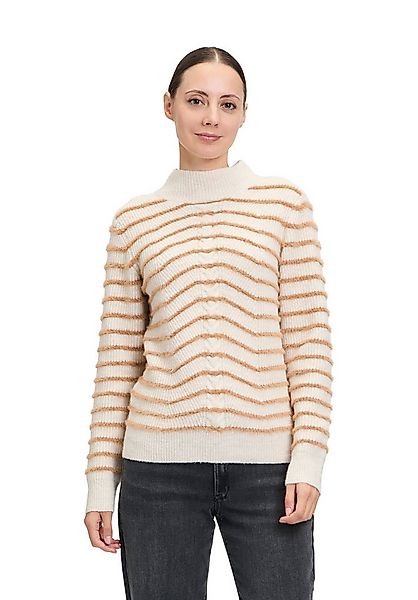 Betty&Co Strickpullover Damen Strickpullover mit Rundhalsausschnitt (1-tlg) günstig online kaufen
