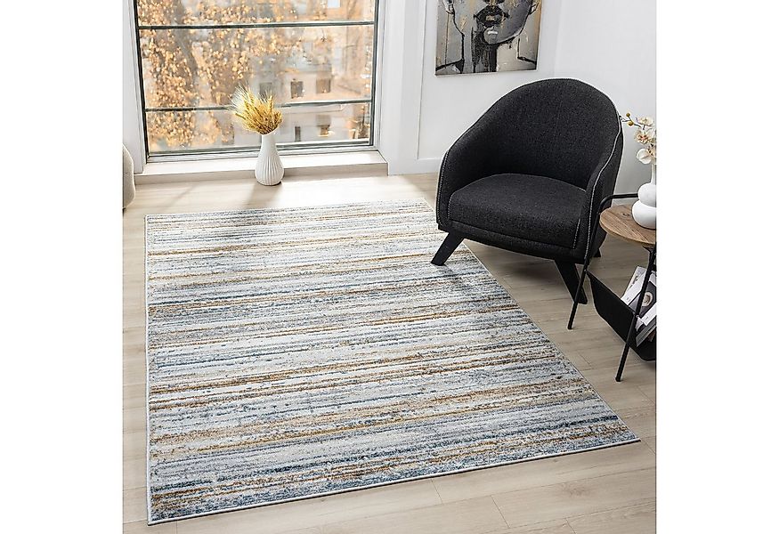 Vimoda Teppich Capri, Boho Used Effekt, Vintage Look, Rechteck, Höhe: 6 mm, günstig online kaufen