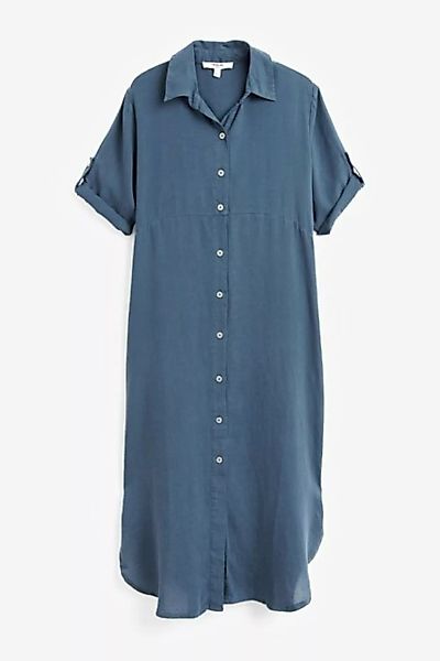 Next Sommerkleid Midi-Hemd mit Leinen (1-tlg) günstig online kaufen