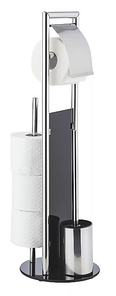 WC-Garnitur Ravina Edelstahl glänzend- mit Toilettenbürste günstig online kaufen