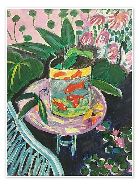 Posterlounge Poster Henri Matisse, Die Goldfische, günstig online kaufen