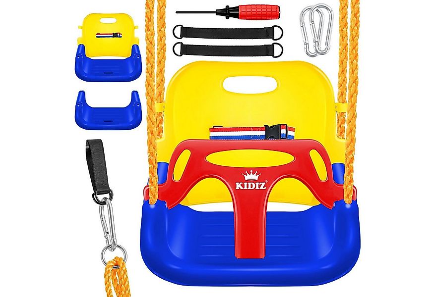 KIDIZ Einzelschaukel, Babyschaukel Kinderschaukel in Babysitz verstellbar günstig online kaufen