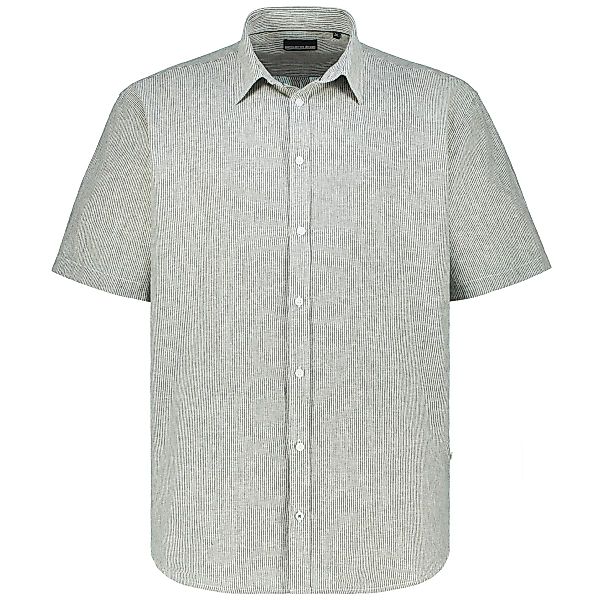 North Freizeithemd mit Leinen Farbe grün Größe: 6XL günstig online kaufen