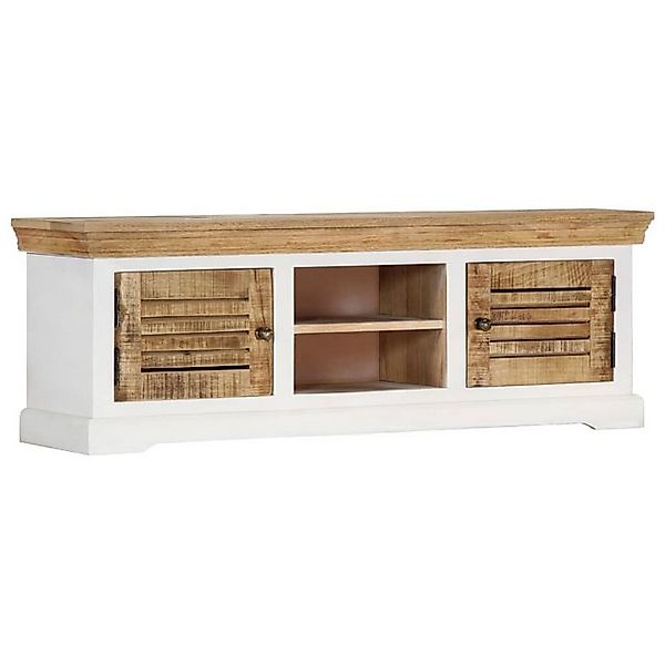 vidaXL Schuhschrank TV-Schrank 118x30x40 cm Massivholz (1-St) günstig online kaufen