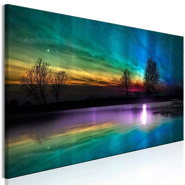 Wandbild - Rainbow Aurora (1 Part) Narrow günstig online kaufen