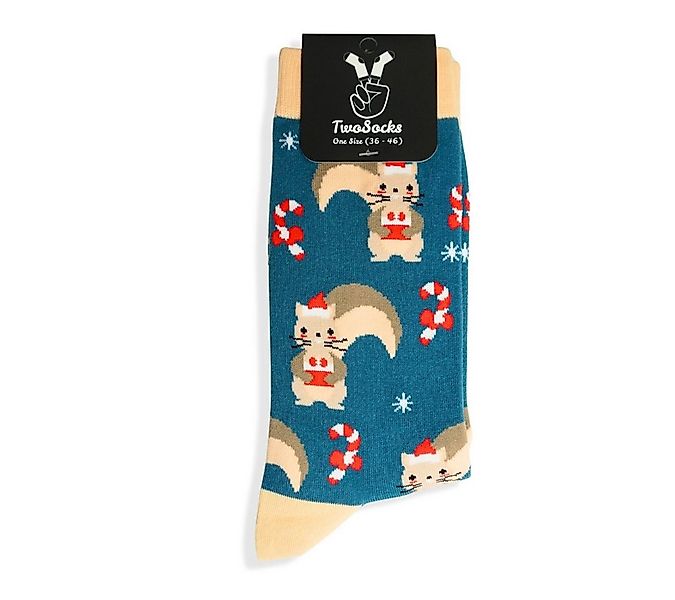TwoSocks Freizeitsocken Weihnachtssocken lustige Socken für Weihnachten, Ei günstig online kaufen