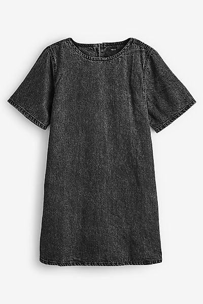 Next Jeanskleid Kurzärmeliges T-Shirt-Kleid aus Denim günstig online kaufen