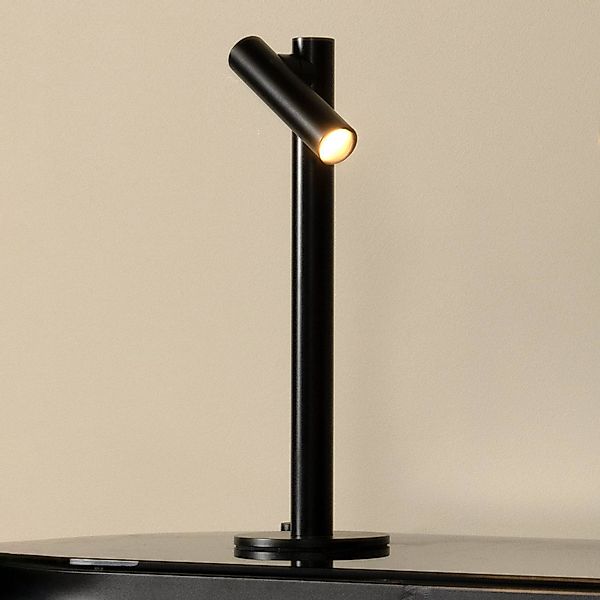 LED-Akku-Tischlampe Antrim, schwarz, 1-flg, IP54, dimmbar günstig online kaufen