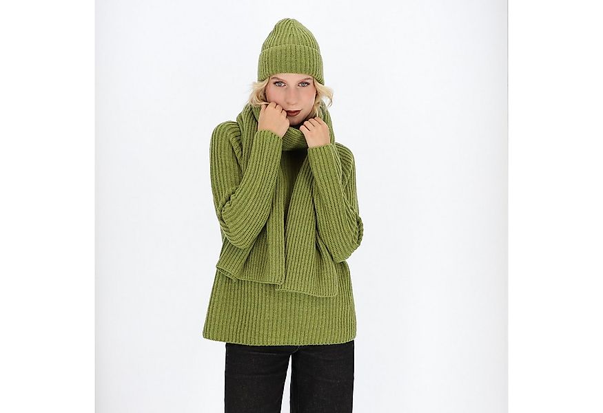 halsüberkopf Accessoires Strickpullover Stehkragen aus hochwertigem Wollmix günstig online kaufen
