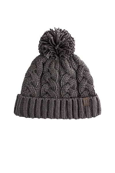 Next Bommelmütze Pudelmütze mit Zopfmuster (1-St) günstig online kaufen