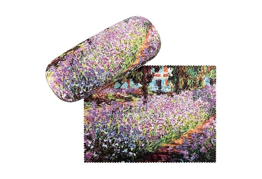 von Lilienfeld Brillenetui Claude Monet: Der Garten Kunst Motiv Blumen Bril günstig online kaufen