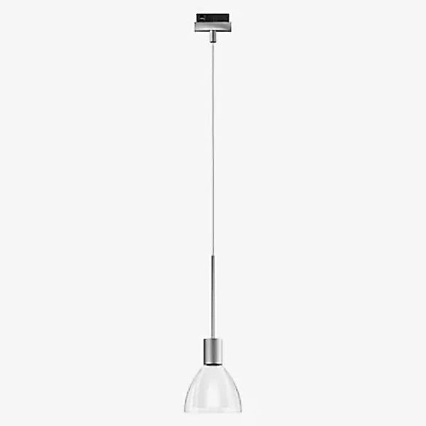 Bruck Silva Pendelleuchte LED für Duolare Schiene - ø11 cm, chrom matt, Gla günstig online kaufen