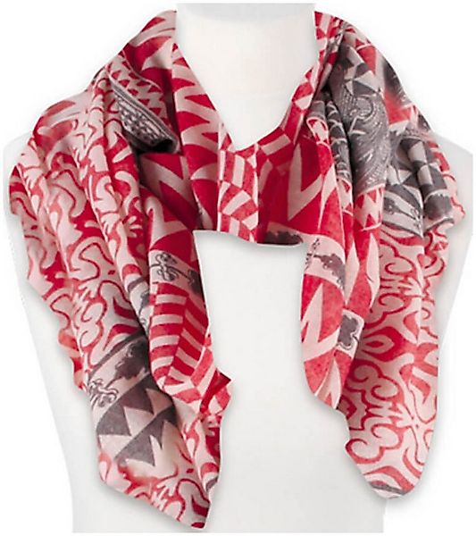 chic4home Schal Voyage Vibes, (1-St. 1-teilig), Damen langer Schal Ornament günstig online kaufen