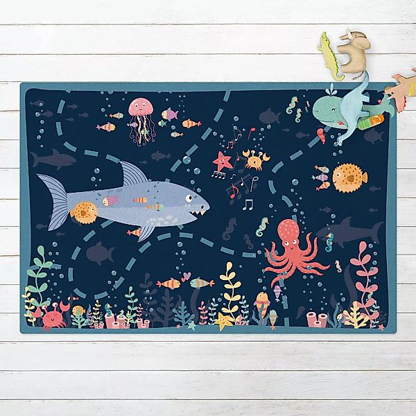 Kork-Spielteppich Unterwasser - Auf Entdeckungstour günstig online kaufen