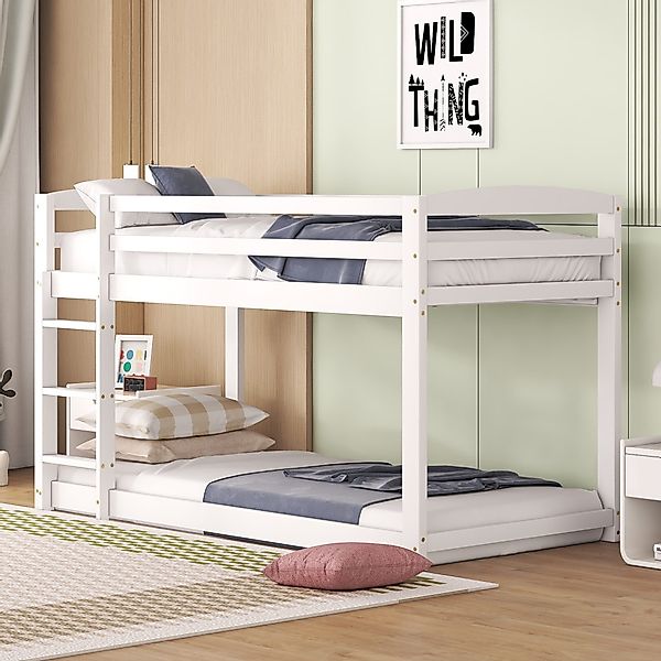 TavilaEcon Etagenbett Kinderbett Jugendbett, Massivholzrahmen, einfache günstig online kaufen
