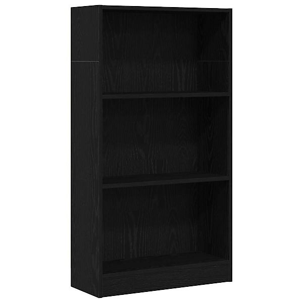 vidaXL Bücherregal Bücherregal Schwarz Eichen-Optik 60x24x109 günstig online kaufen