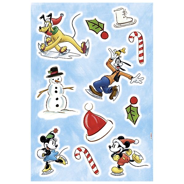 Komar Wandtattoo "Mickey Ice Slide - Größe 50 x 70 cm", selbstklebend, Wand günstig online kaufen