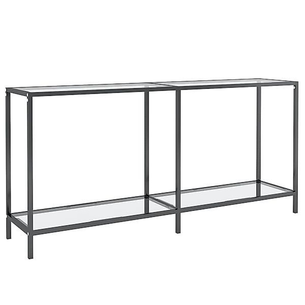 vidaXL Konsolentisch Transparent 160x35x75,5 cm Hartglas günstig online kaufen