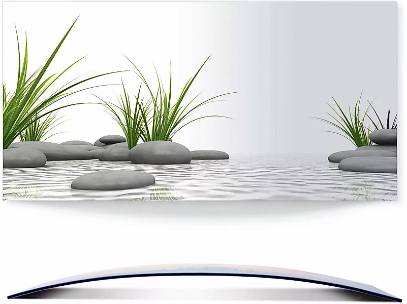 Artland Wandbild "3 D Steine", Zen, (1 St.), 3D Optik gebogen günstig online kaufen