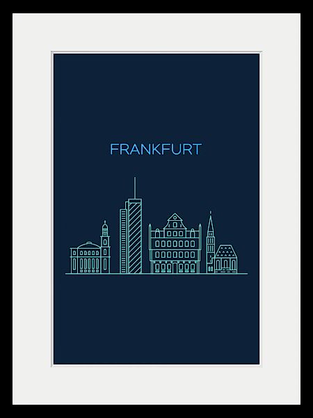 queence Bild »Frankfurt Sightseeing«, Städte-Stadt-Deutschland-Gebäude-Schr günstig online kaufen