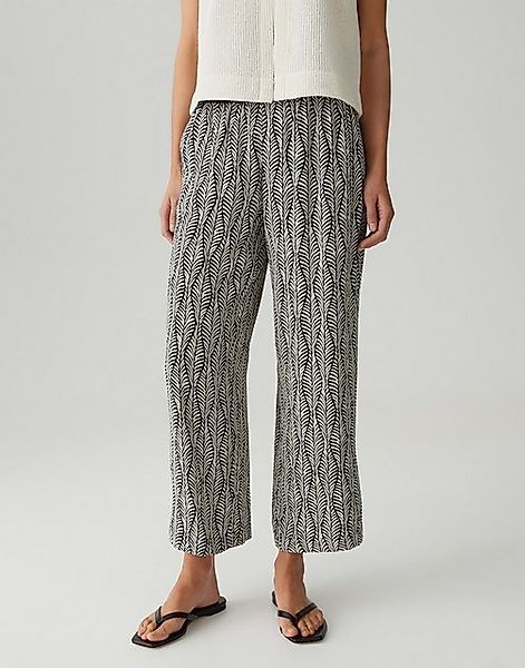 OPUS PANTS Culotte MALOTTA LEAF Wide Fit mit floralem Print günstig online kaufen