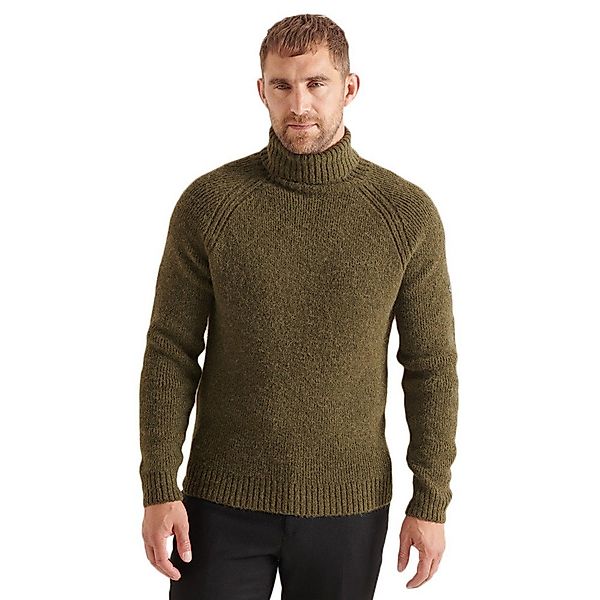 Superdry Studios Chunky Rollkragen Sweater M Dark Moss günstig online kaufen