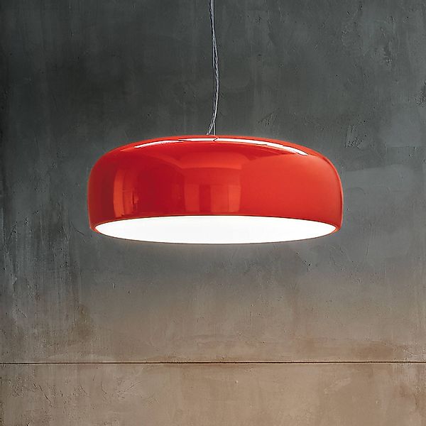 FLOS Smithfield S LED-Hängeleuchte in Rot günstig online kaufen