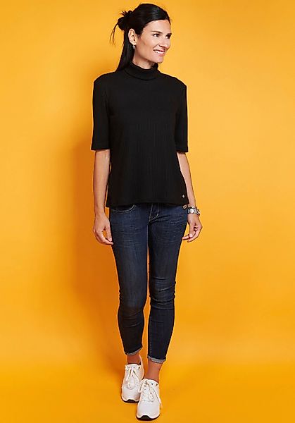 Seidel Moden Rollkragenshirt mit gerippter Struktur, günstig online kaufen