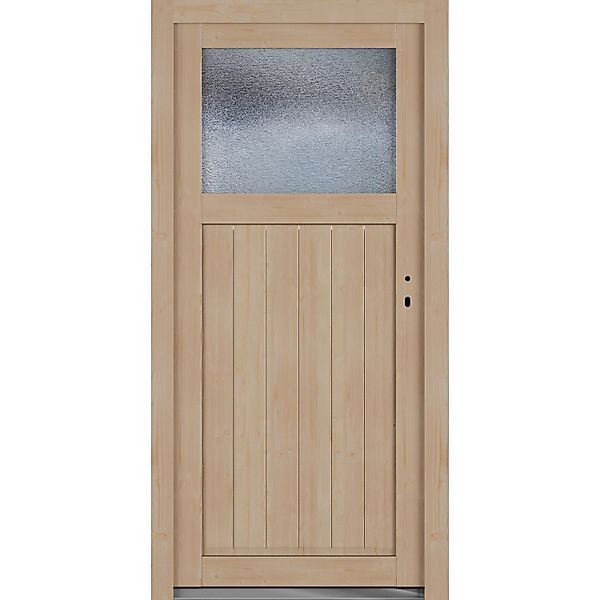 Roro Nebeneingangstür OHE 1002 Fichte 90 cm x 190 cm DIN R günstig online kaufen