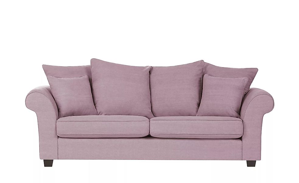 Sofa 3 Sitzer  Norderney ¦ rosa/pink ¦ Maße (cm): B: 214 H: 71 T: 92 Polste günstig online kaufen