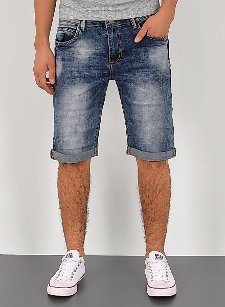 ESRA Jeansshorts Herren kurze Jeanshose mit günstig online kaufen