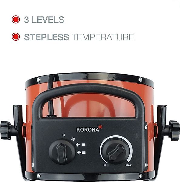 KORONA Heizlüfter KORONA Keramik-Heizgebläse 60002 3000W günstig online kaufen