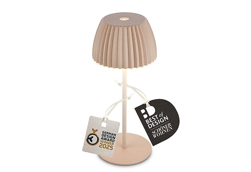 Briloner Leuchten LED Tischleuchte Riffle Tischlampe kabellos Akku USB-C di günstig online kaufen