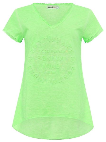 Zwillingsherz T-Shirt Damen T-Shirt Positive Mind günstig online kaufen