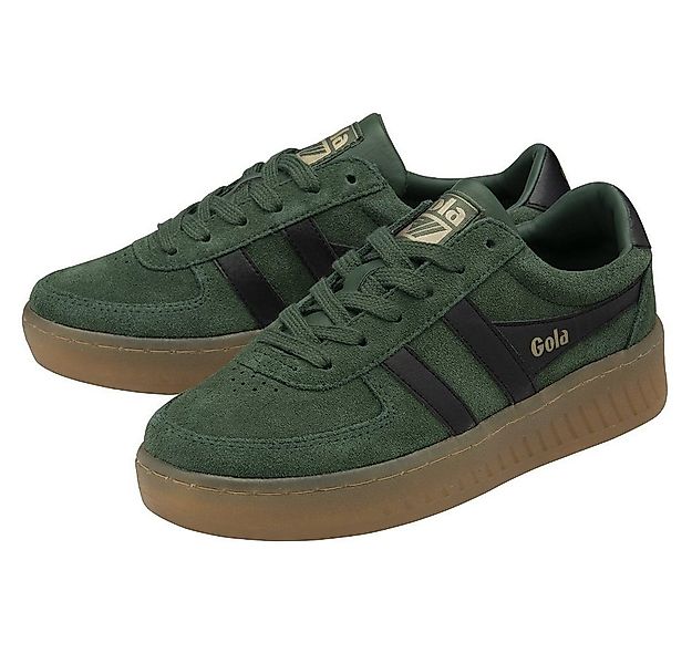 Gola Grandslam Wildleder 2025 immergrün/schwarz Damen Sneaker günstig online kaufen