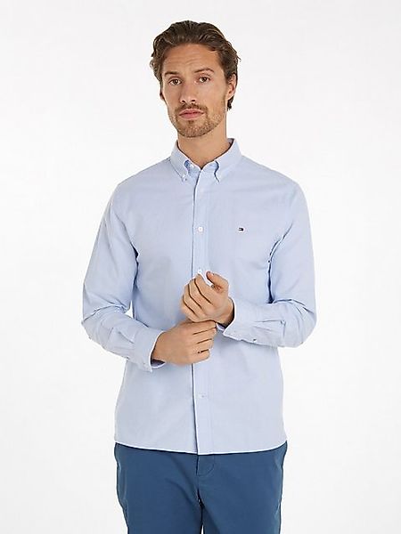 Tommy Hilfiger Langarmhemd SOLID HERITAGE OXFORD RF SHIRT günstig online kaufen