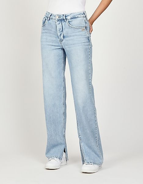 GANG Straight-Jeans 94JUL SLIT mit Schlitz günstig online kaufen