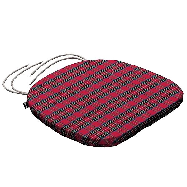 Dekoria Stuhlkissen Marcus mit Bindeschnur aus Stoffkollektion Quadro in Ro günstig online kaufen