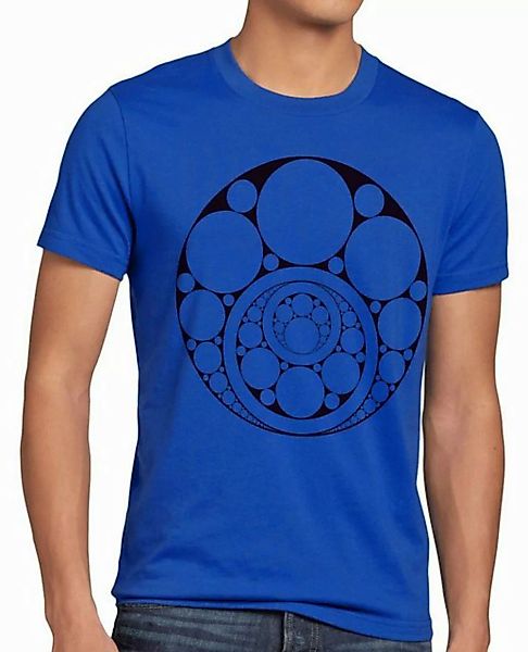 style3 T-Shirt Sheldon Inner Circles big bang cooper theory kreise physik k günstig online kaufen