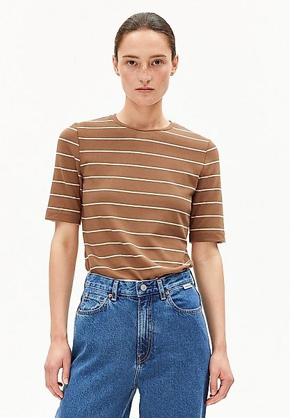 Armedangels T-Shirt JAANISARA FINE STRIPE T-Shirt aus Bio-Baumwoll Mix Slim günstig online kaufen