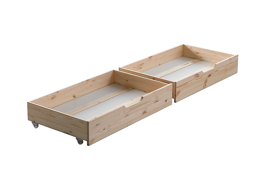 Ticaa Bettschubkasten Schubkasten Set / Zusatzbett, günstig online kaufen